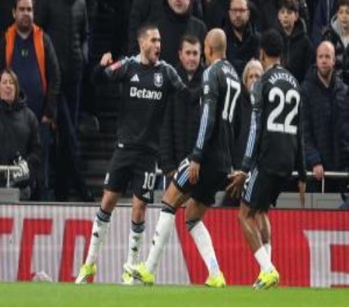 晋级32强！足总杯维拉21客胜热刺罗杰斯建功布恩迪亚传射