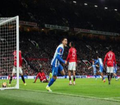 一轮游!曼联12布莱顿足总杯出局维尔贝克弑旧主弗莱彻2场0胜