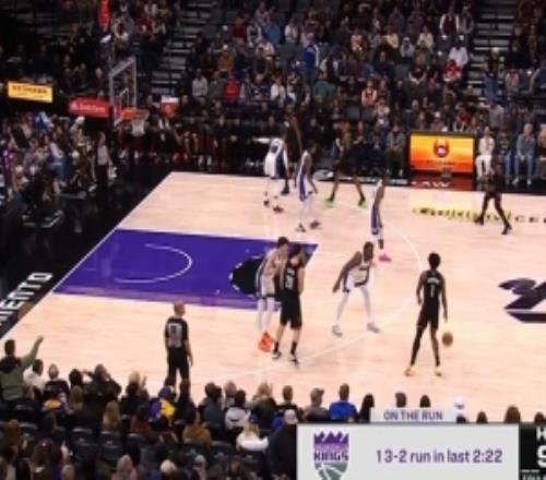 盖棺定论！威少底角命中大空位三分球国王领先火箭13分