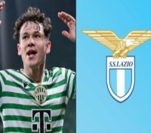 意媒:拉齐奥1200万欧+二转分成报价费伦茨瓦罗斯20岁中场托斯