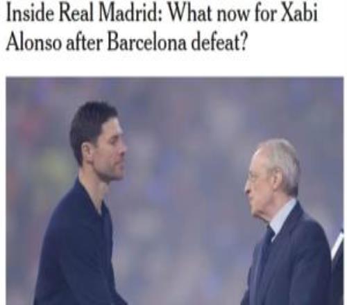 打脸！TA昨晚报道称皇马不考虑解雇阿隆索2小时后皇马官宣他下课