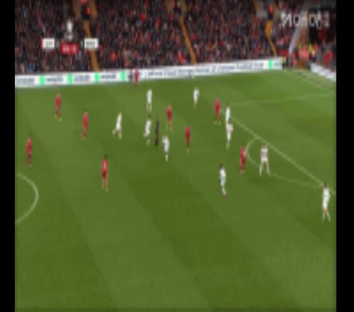 完美弧线！维尔茨兜射破门打进红军生涯第3球，利物浦31领先