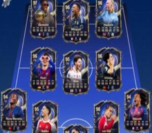 EAFC26年度最佳11人：登贝莱领衔，赖斯、范戴克入选拉菲尼亚无缘