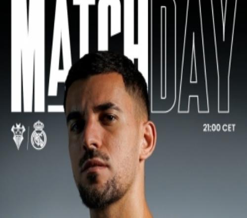 国王杯18决赛！皇马发布客战阿尔瓦塞特海报：塞巴略斯单人出镜