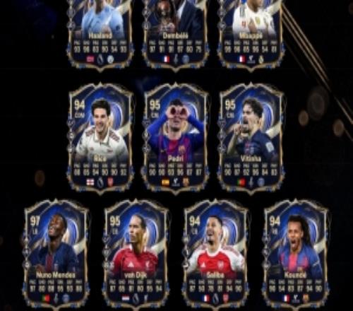 博主爆料fc26年度蓝最终阵容：登贝莱、门德斯领衔，姆、哈在列