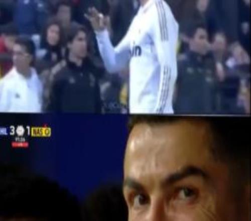 不是第一次！C罗被扒出皇马时期做相同争议手势，高喊“抢劫”