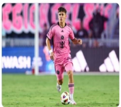 记者：欧洲俱乐部关注迈阿密国际21岁后卫阿伦