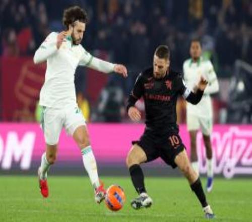 都灵32罗马进意杯八强战国米伊尔汗绝杀亚当斯双响埃尔莫索破门