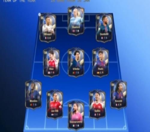 EA官宣年度蓝11人：姆巴佩队长，登贝莱、努诺门德斯获评97最高