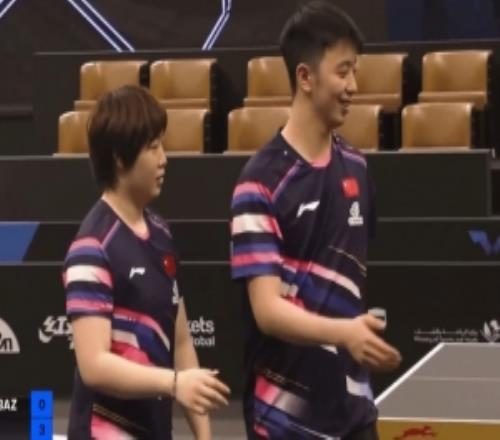 WTT球星挑战赛多哈站混双14决赛：陈垣宇蒯曼30林钟勋申裕斌