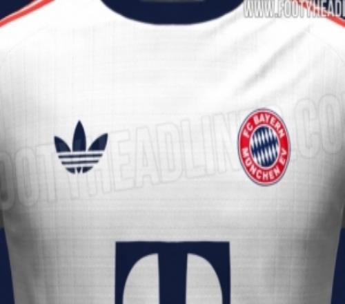 近年最佳客场球衣！拜仁2627赛季客场球衣谍照：复古风设计理念