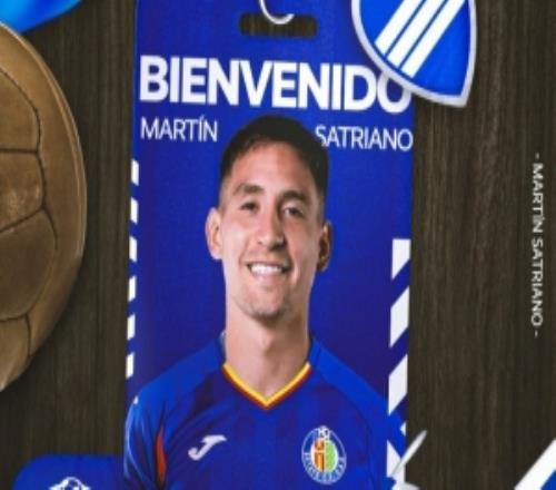 里昂官方：24岁前锋萨特里亚诺租借加盟赫塔费，租期至赛季结束