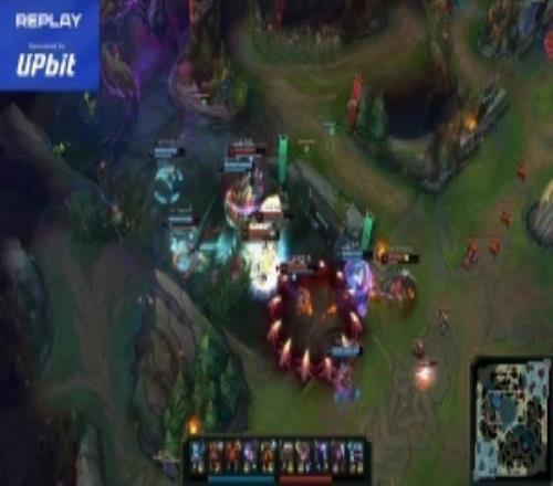 Guma被打到满头包！Kingen格温在4人合围中切死维鲁斯HLE团战溃败！