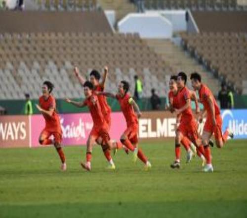 21年后，中国男足重返亚洲四强