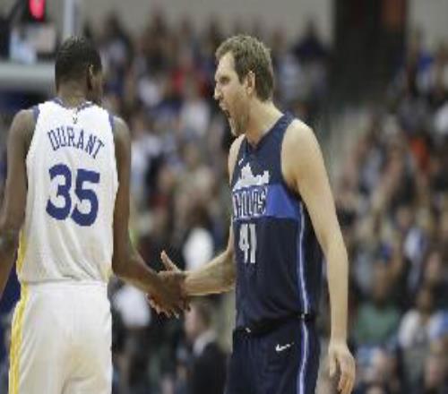 杜兰特超越诺维茨基荣升NBA历史得分榜第6！下一位将追乔丹