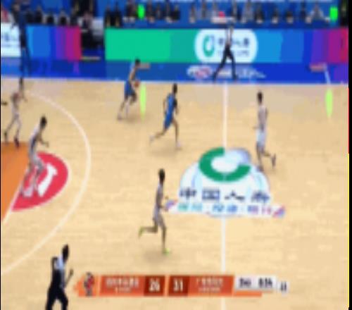 苦苦支撑！段睿骐半场12中6砍全队最高14分三分3中2