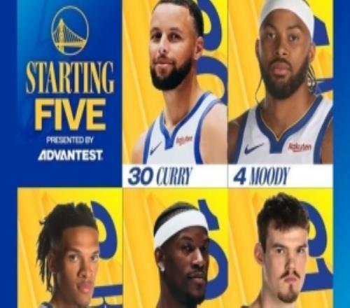 追梦缺阵！勇士VS热火首发：库里、穆迪、理查德、巴特勒、波斯特