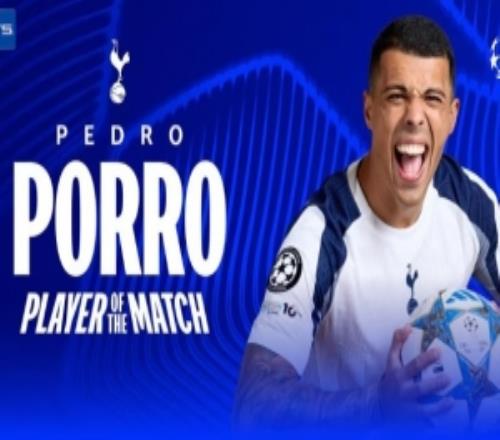 2关键传球5拦截，波罗当选热刺20多特蒙德一役全场最佳