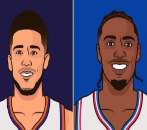 单方面压制！布克生涯交手马克西战绩是9胜1负