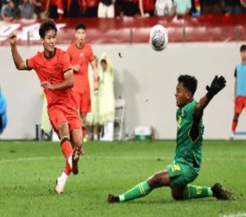 攒的用都在越南身上了！U23国足本场2球，此前4场共计仅1球