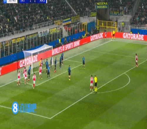 热苏斯头球，打进第2球