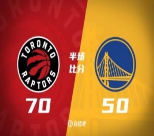 半场战报勇士落后猛龙20分库里12分&追梦0分猛龙三人上双