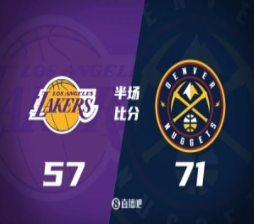 半场战报掘金7157领先湖人穆雷26+7东契奇23+6詹姆斯7分