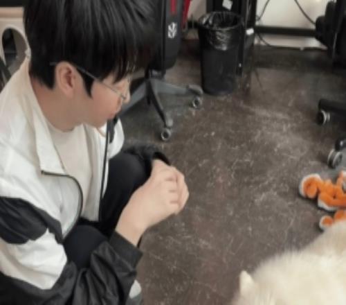 AL晒Hope和Tarzan投喂队宠巴莉：园内猛兽区新开的喂食项目