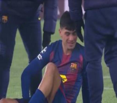 记者：佩德里右腿腿筋受伤，去年十月他是左腿腿筋受伤