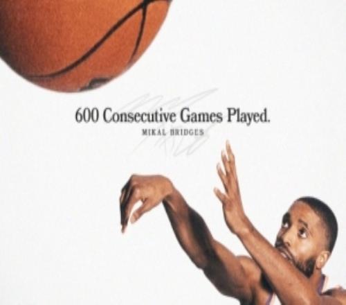 钢铁大桥！大桥连续600场出战现役最长历史纪录是AC格林1192场