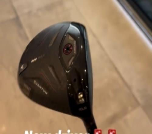詹姆斯晒收到全新碳纤维高尔夫球棒：等不及在球场上用它了！
