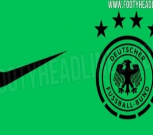 德国队2027年客场球衣细节曝光，采用醒目的绿色和黑色组合