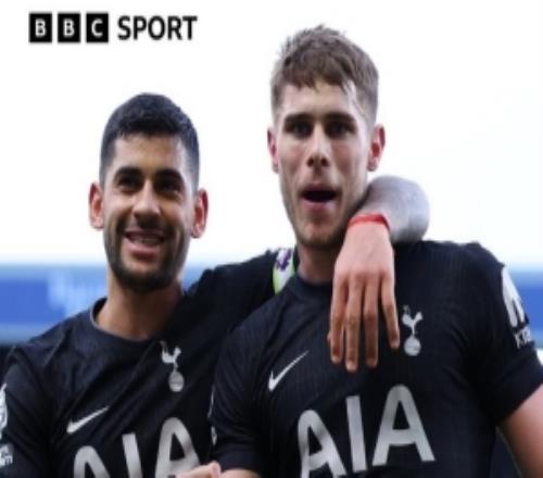 BBC晒海报：热刺双中卫进球帮助球队拿到1分，谁需要前锋呢