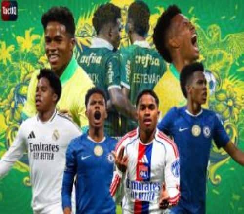 昔日1亿双子星！18岁埃斯特旺半场奔袭传射19岁恩德里克法甲戴帽