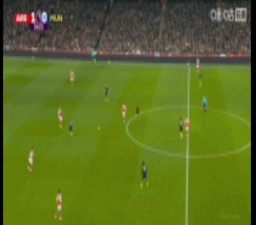 苏维门迪回传送礼！姆伯莫大单刀晃过拉亚破门曼联11扳平阿森纳