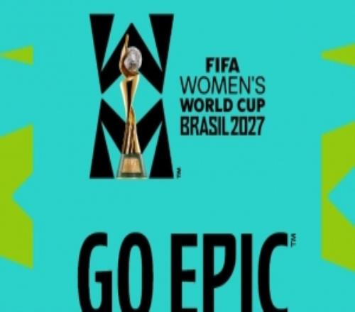 国际足联公布2027巴西女足世界杯LOGO+口号：去成就史诗