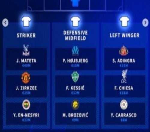 德转列尤文潜在补强3位置及目标：马特塔、霍伊别尔、基耶萨在列