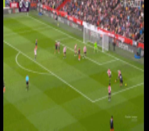 丝滑！伊戈尔热苏斯停球小角度抽射一气呵成，森林先下一城