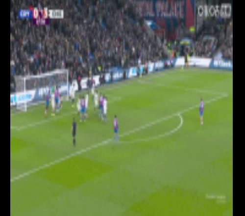 水晶宫角球乱战，理查兹头球破门扳回一球，仍13落后切尔西