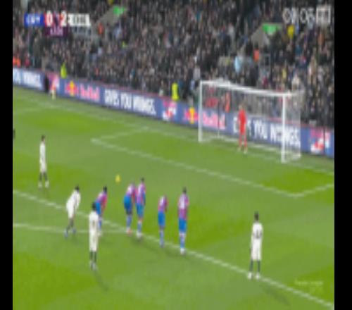 切尔西30领先水晶宫！坎沃禁区内手球送点，恩佐点射破门