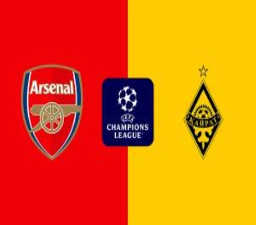 阿森纳vs凯拉特首发：埃泽、诺尔高先发，约克雷斯、哈弗茨出战