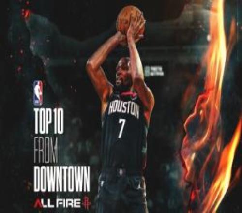 正式进入历史前10！杜兰特生涯三分2291个超卡特排在第9的是乔治