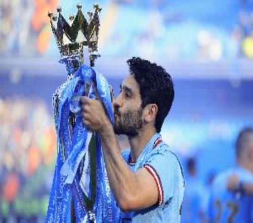 瓜迪奥拉：京多安是曼城的传奇球员，他是队史最伟大的球员之一