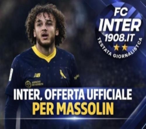 身价90万欧！意媒：国米正式报价23岁意乙摩德纳中场马索林