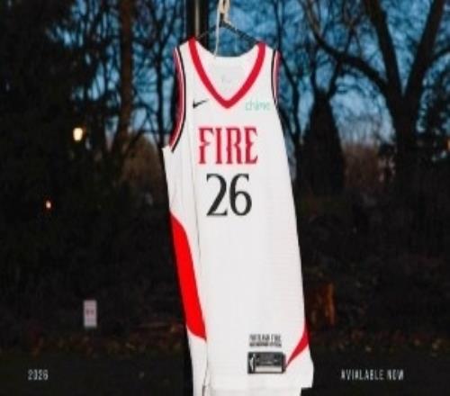 颜值如何WNBA新军波特兰火焰官宣球队主客场球衣