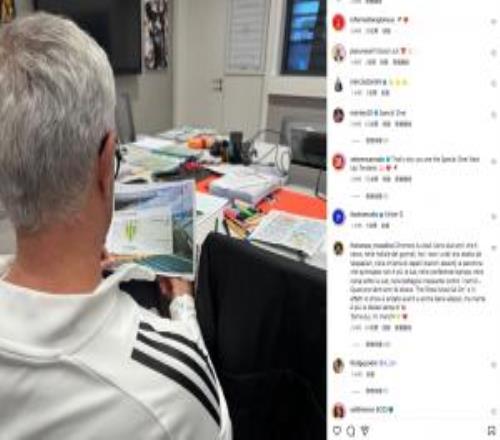 专注下场比赛！穆帅更新社媒晒照，备战下场葡超