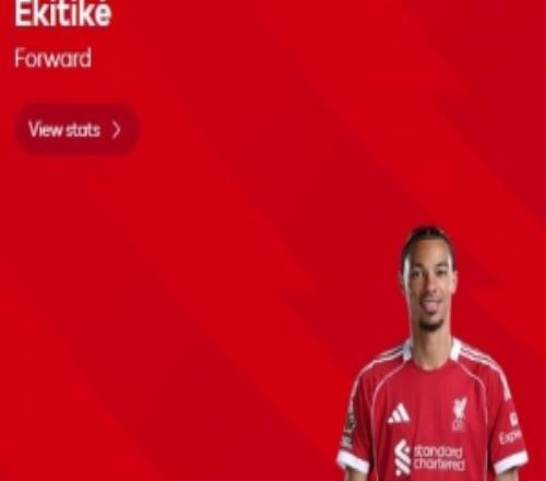 梅开二度！埃基蒂克当选利物浦41纽卡斯尔全场最佳