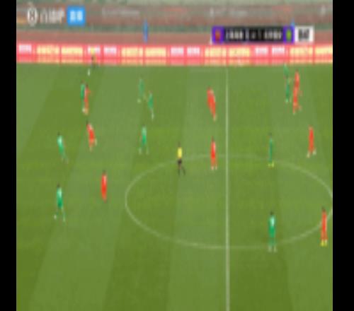 差一点！刘祝润内切晃开国安两名外援，左脚远射贴着立柱偏出！