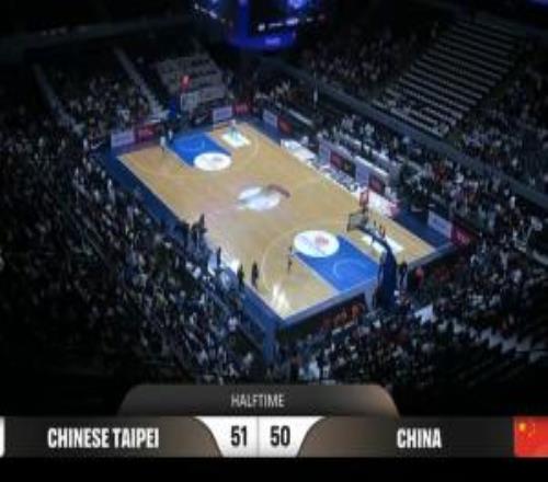 醒一醒！余嘉豪9+5贺希宁8分中国男篮半场落后中国台北1分