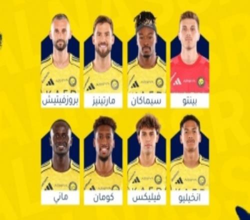 记者：利雅得胜利今晚对阵海湾队的外援名单中，C罗因伤缺阵